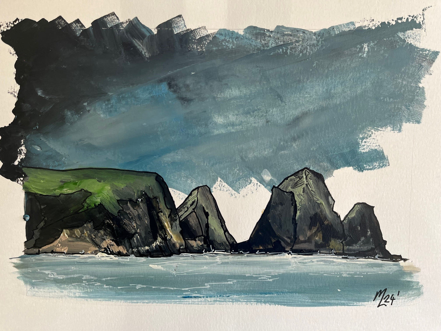 Nohoval Cove Co Cork - A3 Original