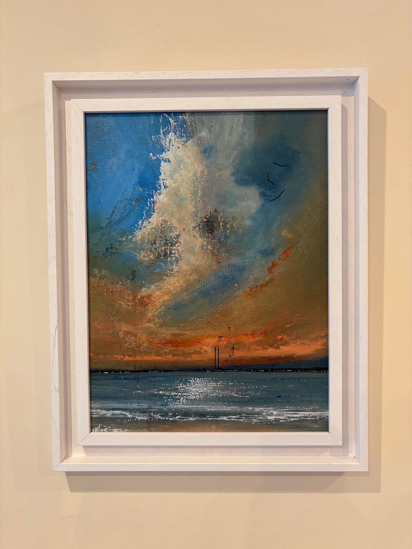 Ember Sky over Dublin Bay