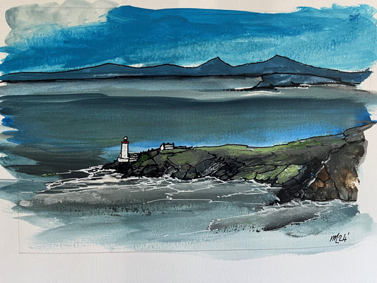 Baily Lighthouse at Howth - A3 Original