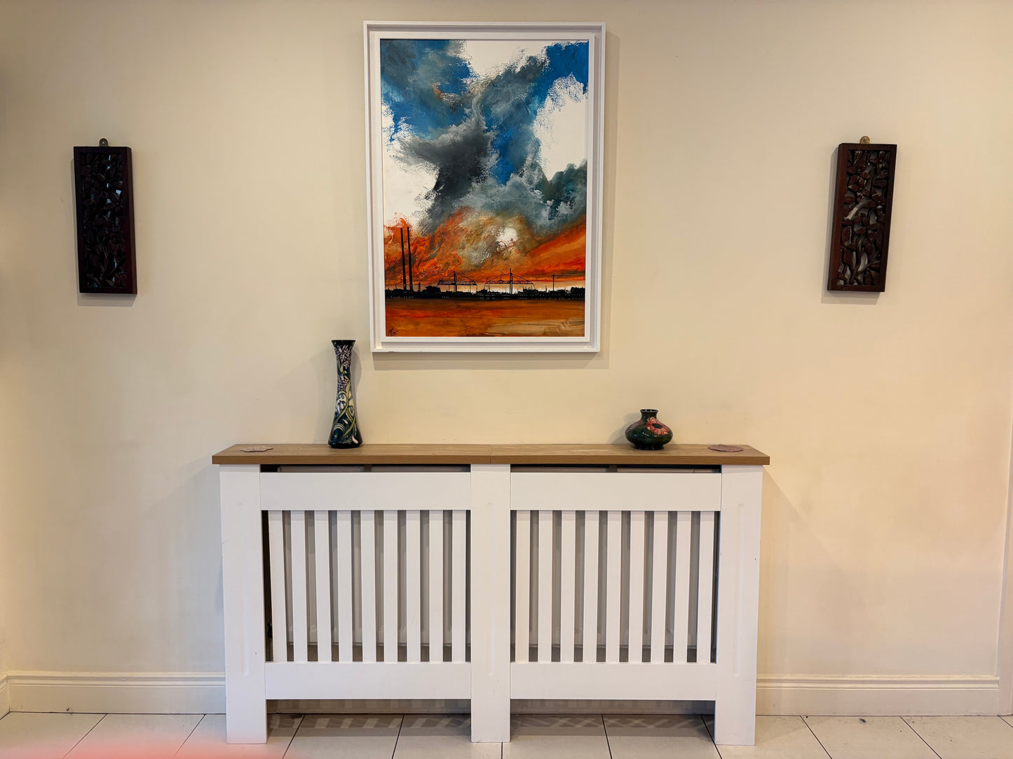 Dublin Harbour - Stormy Skies