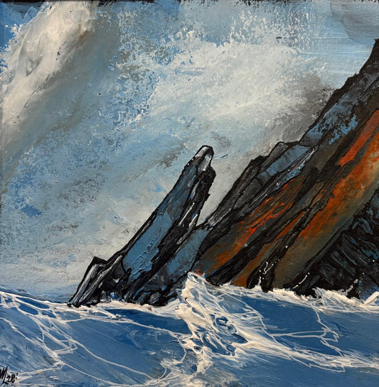 Wild Atlantic Way Seascape Painting